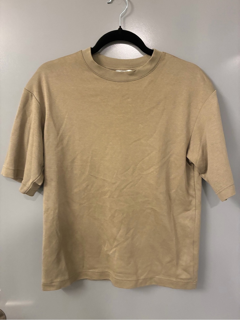 AIRism Cotton Oversized T-Shirt | Half-Sleeve